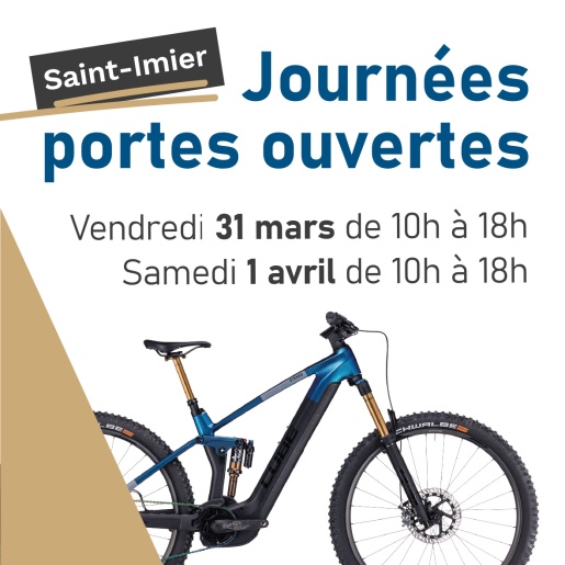 Découvre notre nouveau bike shop de Saint-Imier