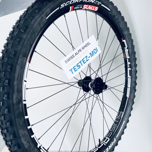  E-BIKE - Testez les roues SwissAlpsWheel